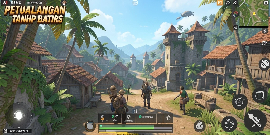 Tampilan antarmuka 88BIG dengan lingkungan Open World yang menakjubkan.