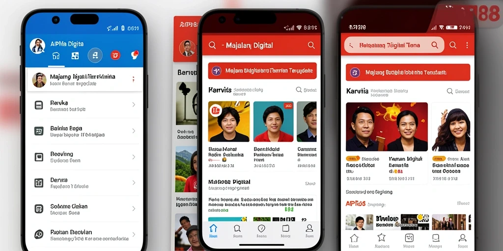 Tampilan antarmuka utama API88 yang menarik dan informatif.