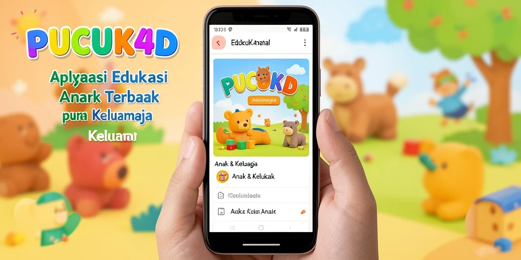 Antarmuka menarik dan fitur edukasi untuk anak.