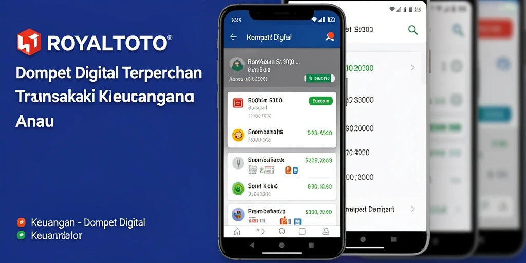 Antarmuka ROYALTOTO yang memudahkan transaksi Dompet Digital.