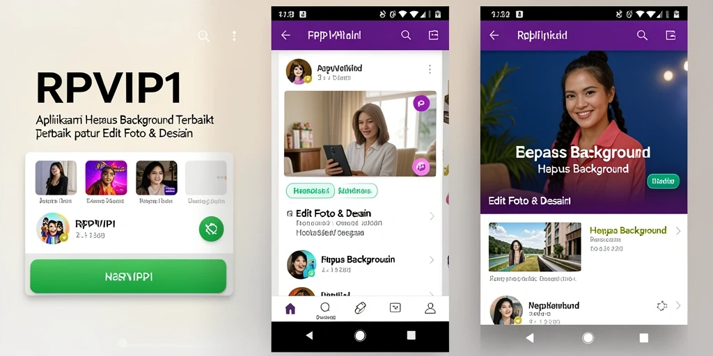 Tampilan antarmuka RPVIP1 yang user-friendly untuk menghapus background gambar.