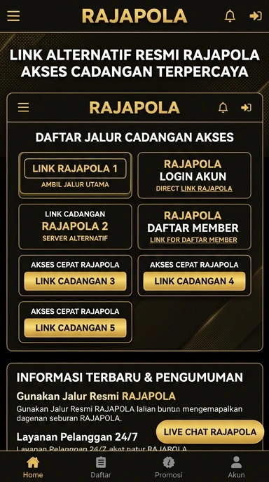 Temukan Link Alternatif Rajapola untuk Pengguna Android