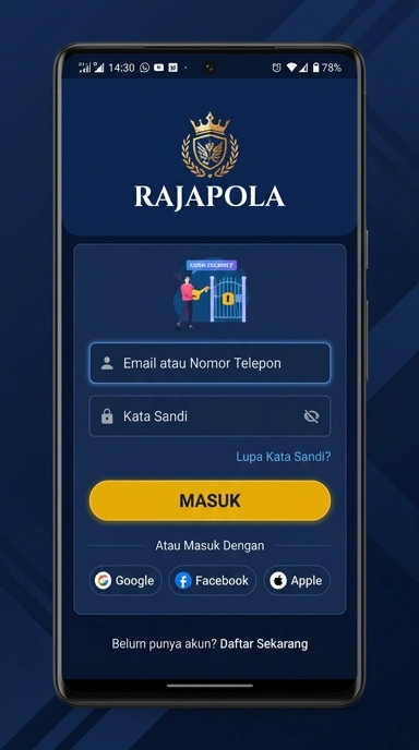 Panduan Masuk Akun Rajapola untuk Pengguna Android